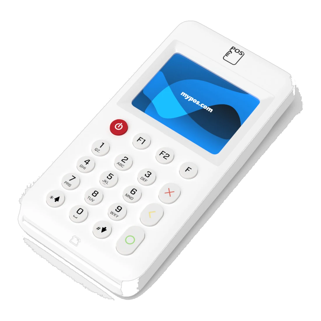 myPOS Go 2 vista tre quarti