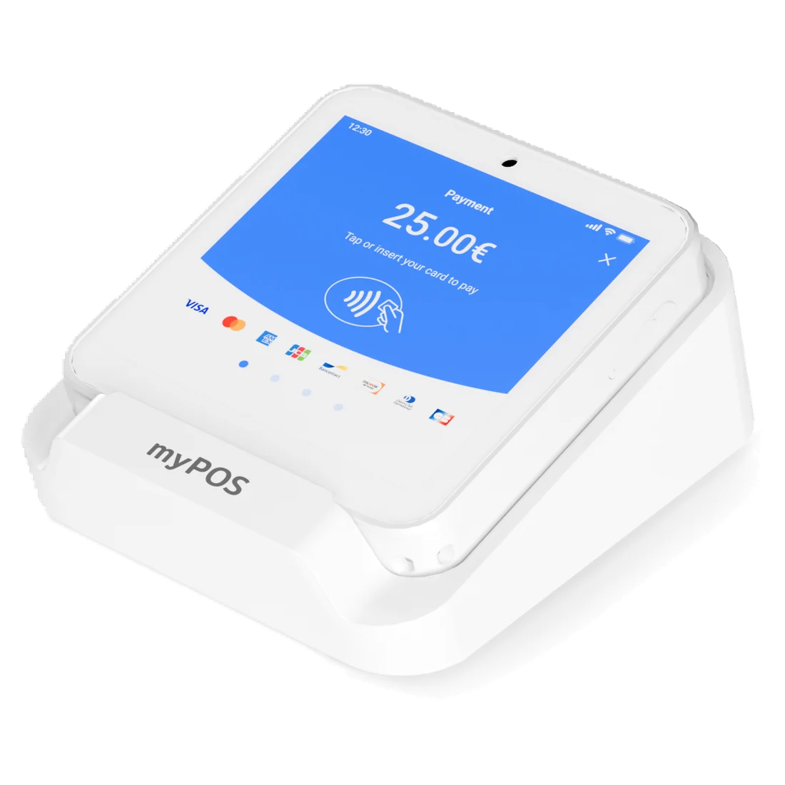 myPOS Flex sulla base di ricarica