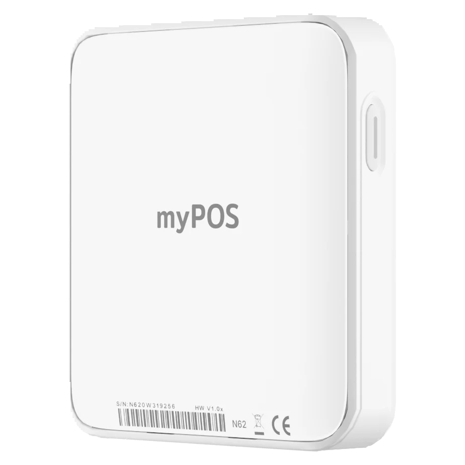 myPOS Flex bianco, retro